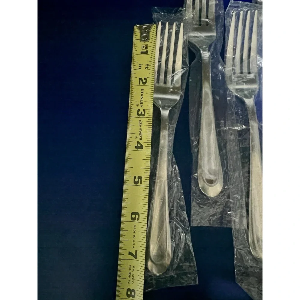 Argent Orfevres Nova Satin‎ 18/10 Stainless Dinner Forks 7.5